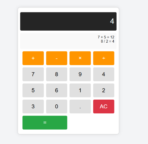 Building a Responsive and Attractive Calculator with HTML, CSS, and JavaScript